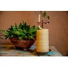 Candle by the Hour 80-Hour Vertical Candle, Eco-friendly Natural Beeswax