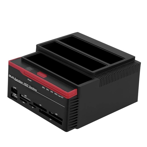 2.5/3.5 Inch Double Bay Docking Station, Hard Disk Docking Station,