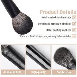 Eyeshadow Make-Up Brush, Pack of 10, Eye Brush Set, Makeup Eyeshadow, Premium Eye Make-Up Brush Set, Brush Eye Blending Brush, Eye Brush Set, Great Gift Idea