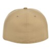 Lids Blank Full Court w/Colored Under Visor Fitted Cap Khaki/Grey