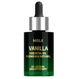 Essential Oils-MISIJI Essential Oils for Diffuser for Home 1FL.OZ Plus 0.33,Diffuser Oils Scents for Aromatherapy,Laundry,Candle&Soap Making,Humidifiers (1 Fl Oz, Vanilla)