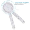 Teppich 3Pcs Goniometer 6/8/12 Inch Occupational Therapy Protractor Tool Measuring