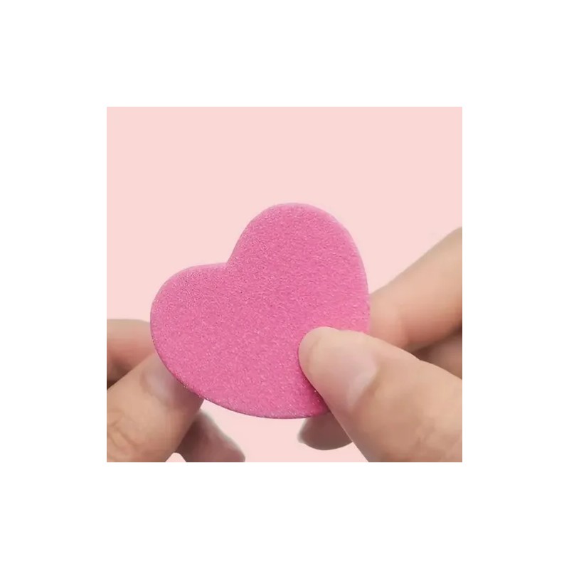 25 Mini Limas Sponge Para Uñas Manicure
