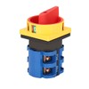 1 PCS Universal Rotary Cam Changeover Switch LW26GS-63/04-2 Padlocks 380V