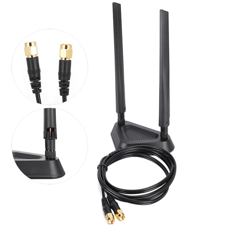 Dual‑Band Antenna 2.4G / 5G SMA 6DB Omnidirectional High Gain