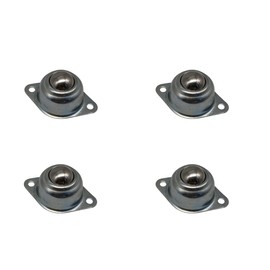 Ball Roller Bearing Transport Wheels Bearing Roller for Conveyor Belt Ball Roller for Transport Goods Pack of 4 50 mm