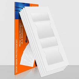 Door Hinge Protection Kit for Jeep Wrangler JL/JLU and JT Gladiator 2019-2025,Door Hinge Protection Film 5Pack