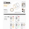 リルムーン ワンデー (LILMOON 1DAY) LILMOON 1DAY 10枚入り クリームベージュ (度なし) 0.00