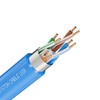 Syston Cat 6E Ethernet Network Cable Shielded - 100 FT,