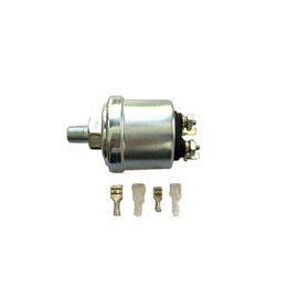 IIL Oil Pressure Sender, 0-80 psi, 10-180 ohms, w/16 psi Low Alarm Switch
