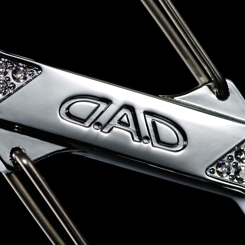 DAD Garson D.A.D Crystal S-Shaped Carabiner Hook Crystal SB185-01