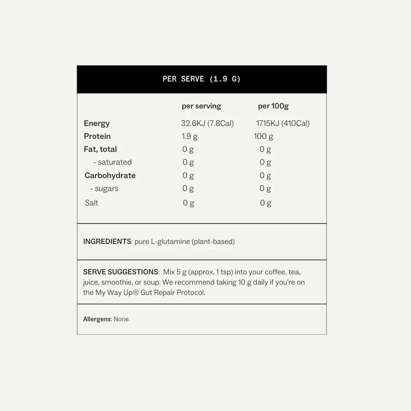 My Way Up Clean Glutamine 270g