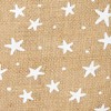 Riffelmacher 19267 Jute Sack Stars Size 50 x 80 cm