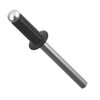 4.8mm x 10mm Jet Black Painted Colour Blind Pop Rivet