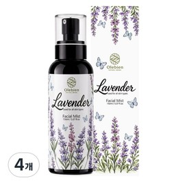 Olevien Lavender Facial Mist, 4, 150ml / 올레비엔 라벤더 페이셜 미스트, 4개, 150ml