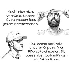 Bexxwell Trucker Cap Orange/Black with Logo Patch (Perfect Fit, Cap, Black, Trucker Cap, Logo, Cap, Unisex), Orange / black