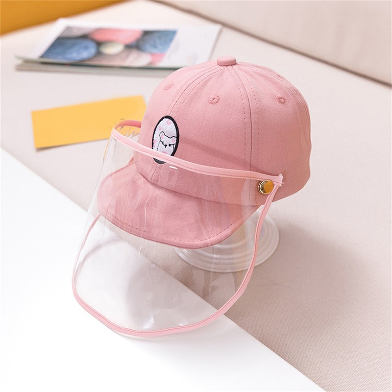 Baby Droplet Prevention Cap Children Cartoon Cute Spitting Saliva Isolation