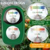 DAQVQ 2-in-1 Soil Moisture Meter, Soil PH Meter, Large Dual-Screen