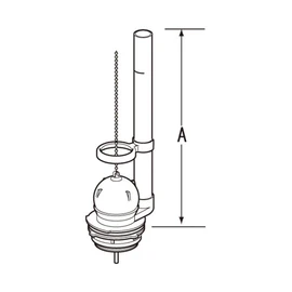 LIXIL INAX TF-889C Float Valve for Toilet