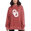 chicka-d chicka-d NCAA Oklahoma Sooners Womens Campus Pullover, Cardinal, Large