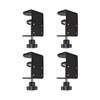 Jhanw Small C Clamps 2 Inch with 4 Small Holes