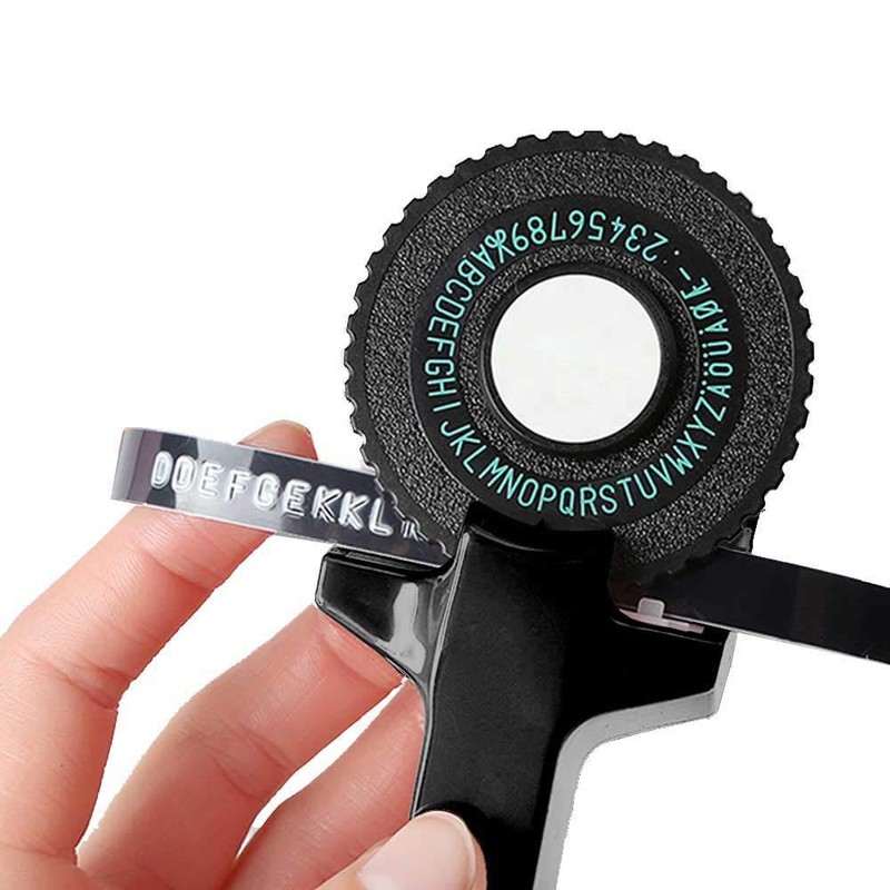 Embossing Label Maker Machine with Tape Portable 3D Mini Label