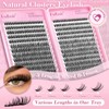 Lash Clusters 40D Wispy Eyelash Clusters D Curl Cluster Eyelash