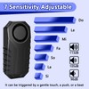 KCMYTONER Bike Alarm 6Pcs, Bike Alarms for Ebikes, Alarm for
