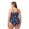 Ulla Popken Ladies Plus Size Plus Size Bellieva Tankini Maternity