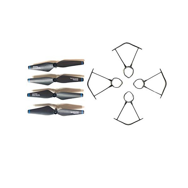 DEERC Original Spare Parts for D10 RC Drone Include 4 Blades 4 Propeller Guards