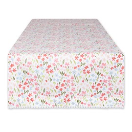 DII Spring Bouquet Tabletop Collection Decorative Easter, Table Runner, 14x72, Sweet Flowers