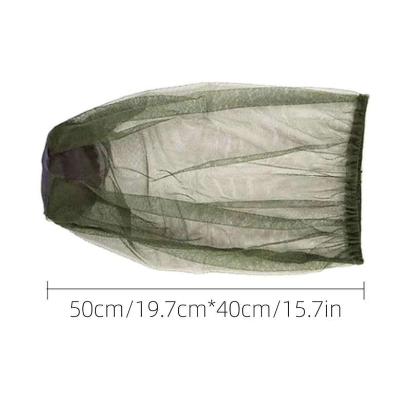 2PCS Midge Head Net Face Net Mesh Nylon Mosquito Head
