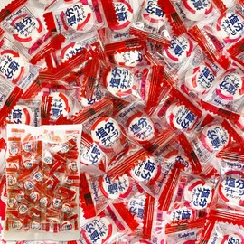 Kabaya Salt Charge Tabretts, Plum, 50 Capsules, Share Pack, Small Bag, Individual Packaging, Commercial Use, Salt Supplement, Salt Tablet, Salt Candy, Glucose, Plum Flavor