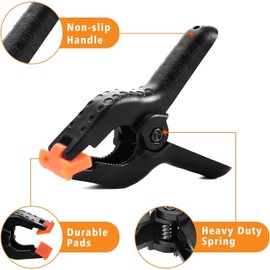 Spring Clips 5 Pieces Photo Booth Backdrop Clips for Photography Studio