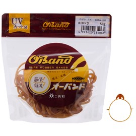 Rubber Band Spring #18 < 1.8 oz (50 g) Transparent Bag> American Color, Small Packing, Rubber Band, Kyowa, Hook and Bundle, Wire, Cord, Gardening, Agricultural Materials, Strut, Bundling, Consolidate