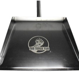 The Tough Pan Heavy Duty Stainless Steel Work Or Home Dust Pan, Shop Dust Pan