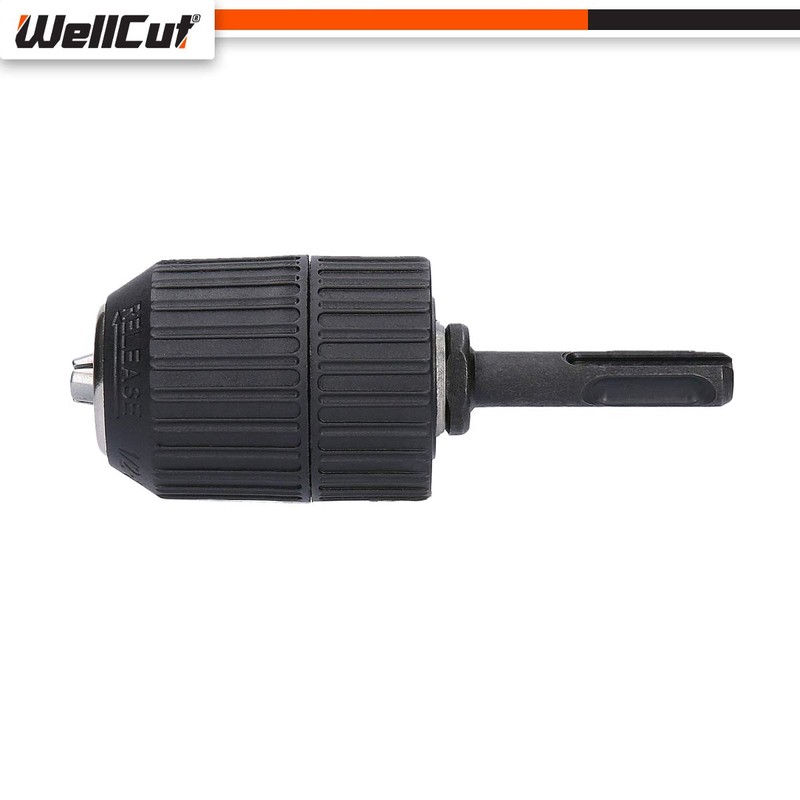 2-13MM Keyless Drill Chuck Adapter, 3-Jaw Drill Chuck 1/2"-20 UNF