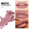 Nude Lipstick,Matte,Smooth,Waterproof,Highly Pigmented Lipsticks（03# Nude)