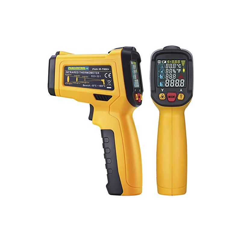 Pancontrol PAN IR-T800+ Professional Infrared Digital Thermometer 12:1