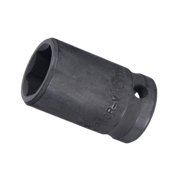 CoCud Deep Impact Socket, 1/2 Inch Drive 6-Point 16mm, CR-V