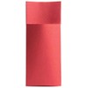 CHIC 50 Softpoint Cutlery Napkins, Cutlery Pockets, Red