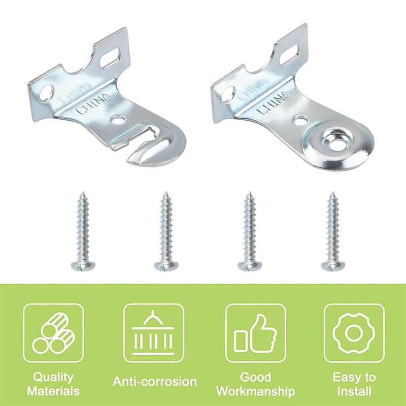 UFURMATE Roller Shades Bracket, 2 Sets Metal Roller Window Shade
