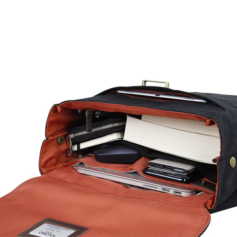 KNOMO Falmouth 16 inch Laptop Backpack Flap Closure Business Computer
