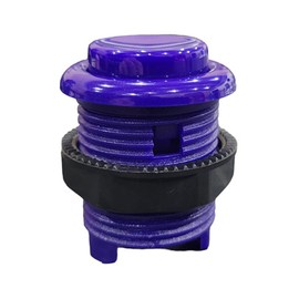 DIY Retro Arcade One Piece Design 28mm Concave Buttons Switch For Arcade1Up - Purple