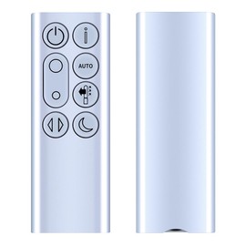 GOUYESHO New Replacement Remote Control for Dyson Fan TP04 TP06 TP09 DP04 TP07 (Silver)