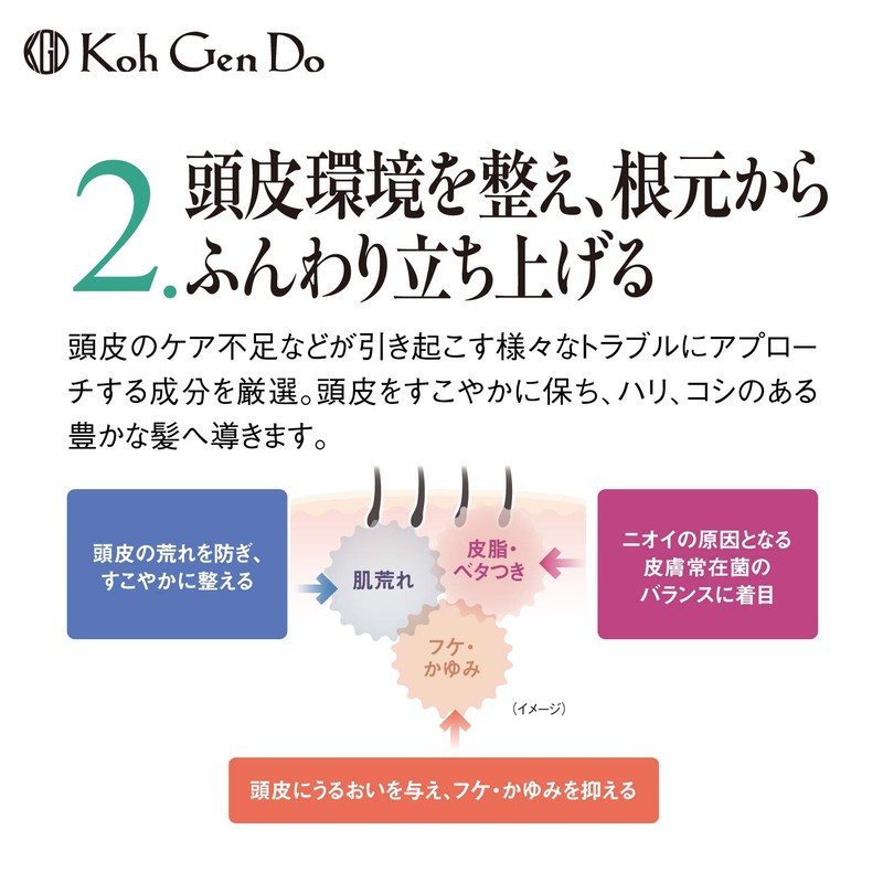 Koh Gen Do Gangwondo Scalp Aging Repair Shampoo, Floral &