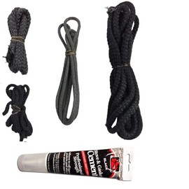 Generic Vermont Castings 3419 Encore Stove Gasket Kit, Black