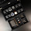 Lifomenz Co Wooden Watch Box for Men Watch Jewelry Box