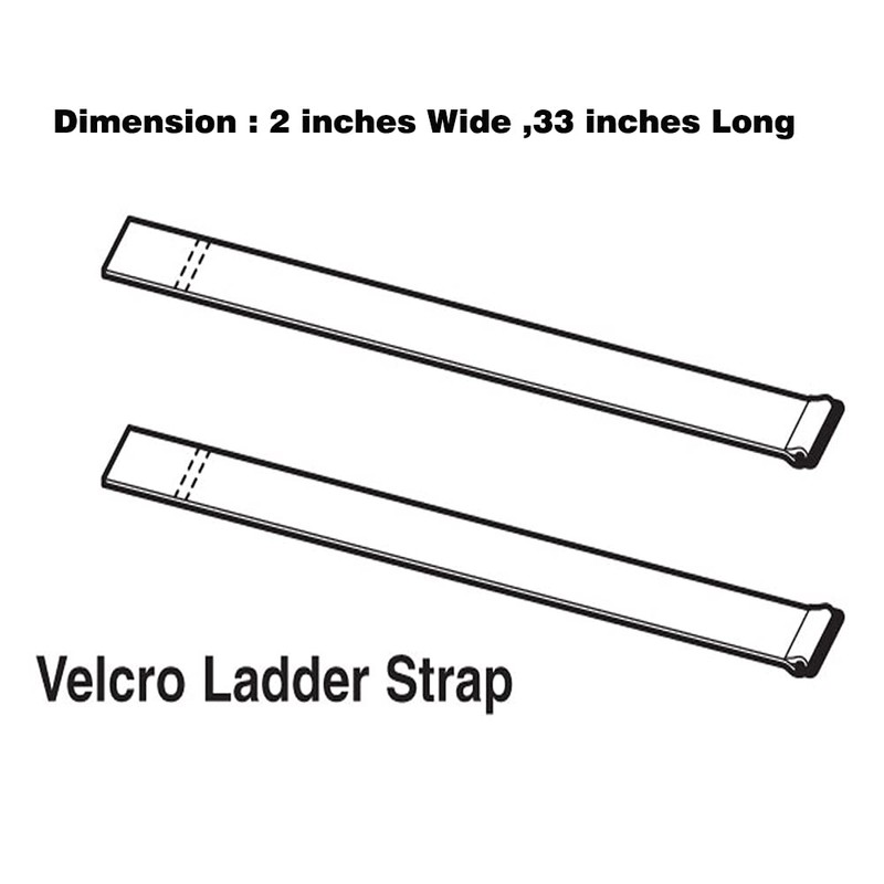 SKIPWALL Ladder Straps,Ladder Rack Tie Down Straps,Strong Hook and Loop