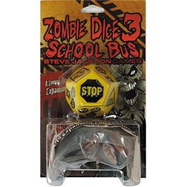 Steve Jackson Games Zombie Dice 3: School Bus Dice Game Ages 10+ 2-8 Players 10-20 Minutes Playing Time SJG31334 Multicoloured